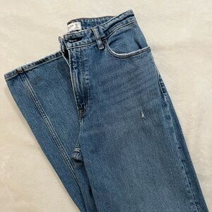 Abercrombie & Fitch 90s Relaxed High Rise Curve Love Long Jean